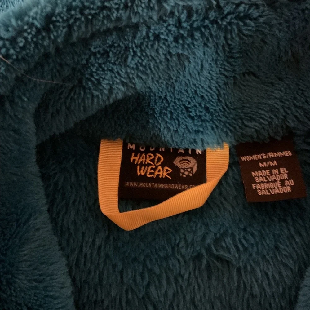 Mountain Hardwear Women's Monkey Woman Fleece Full Zip Jacket Blue Size‎ Medium